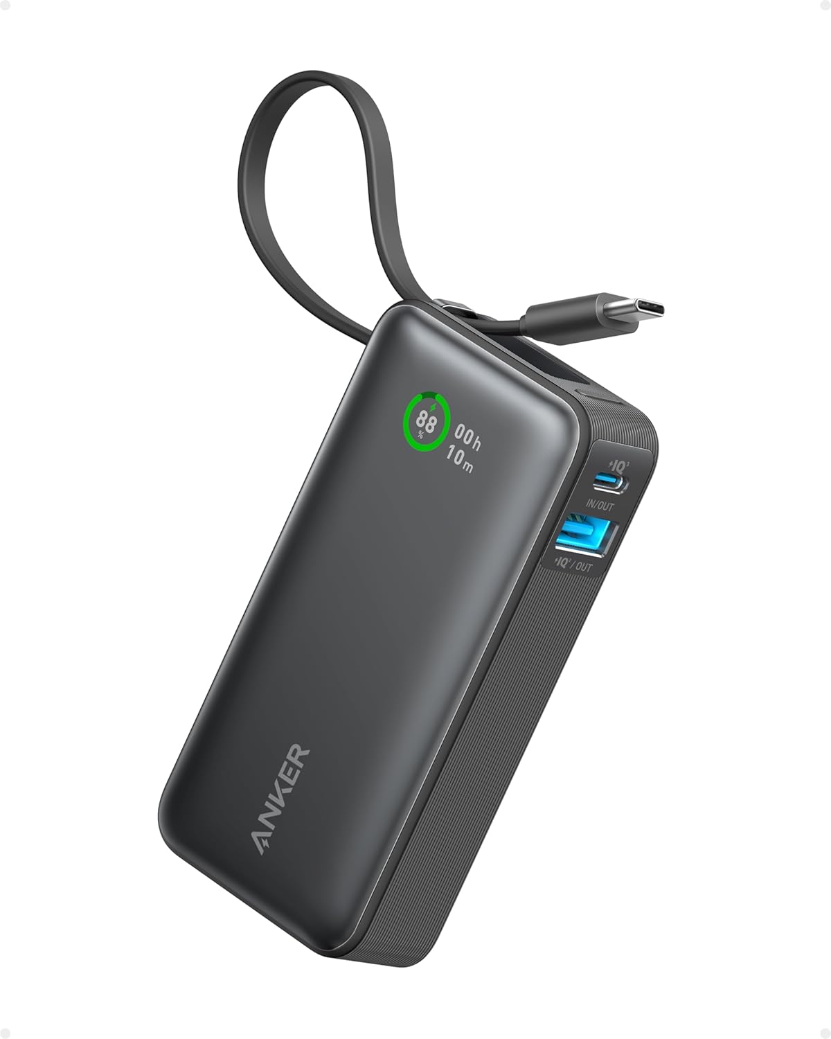 Anker Nano Power Bank, 10,000 mAh 30W