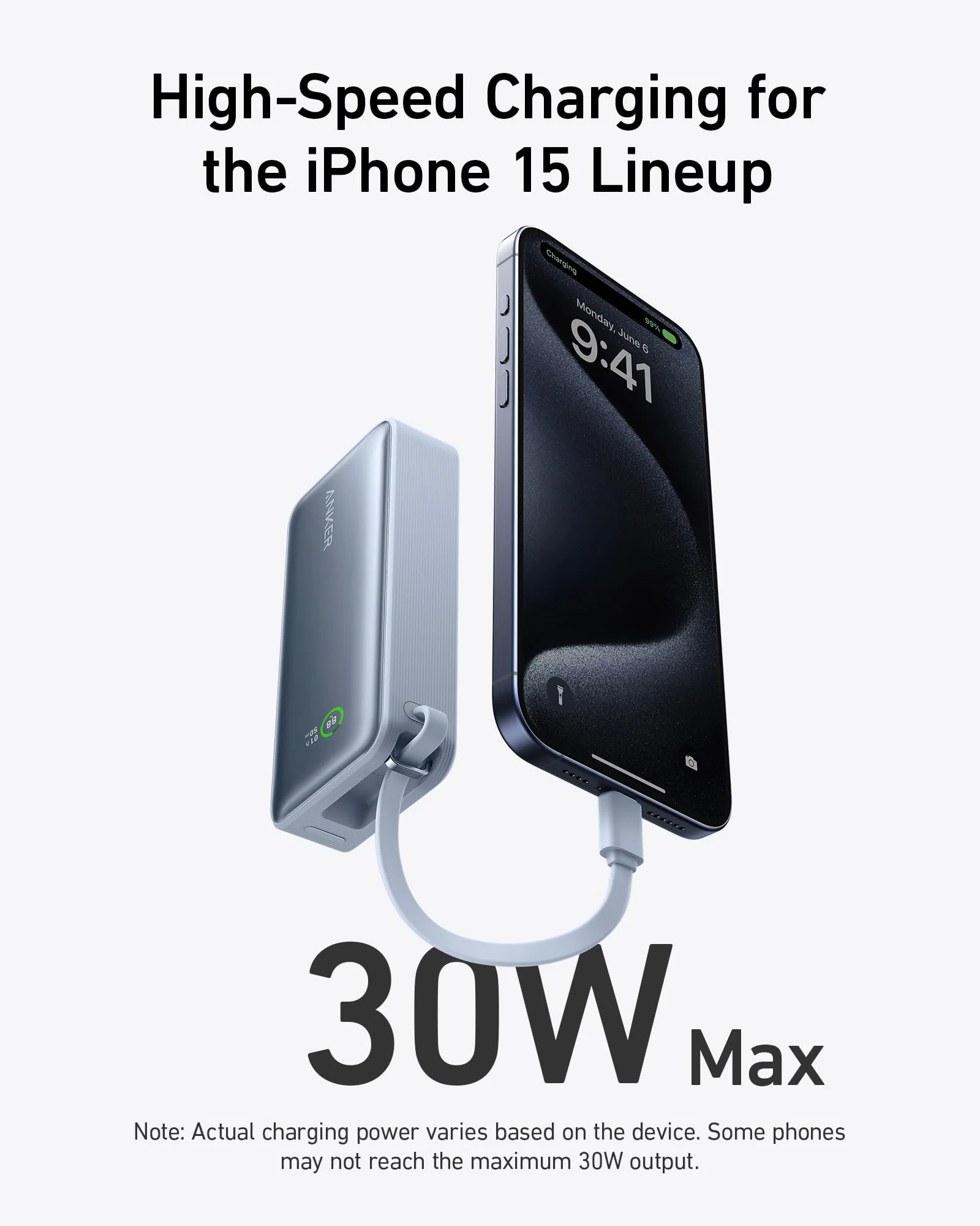 Anker Nano Power Bank, 10,000 mAh 30W - Image 3