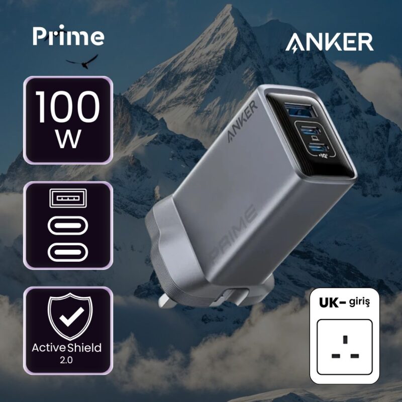 Anker Prime Charger 100W 3-Port