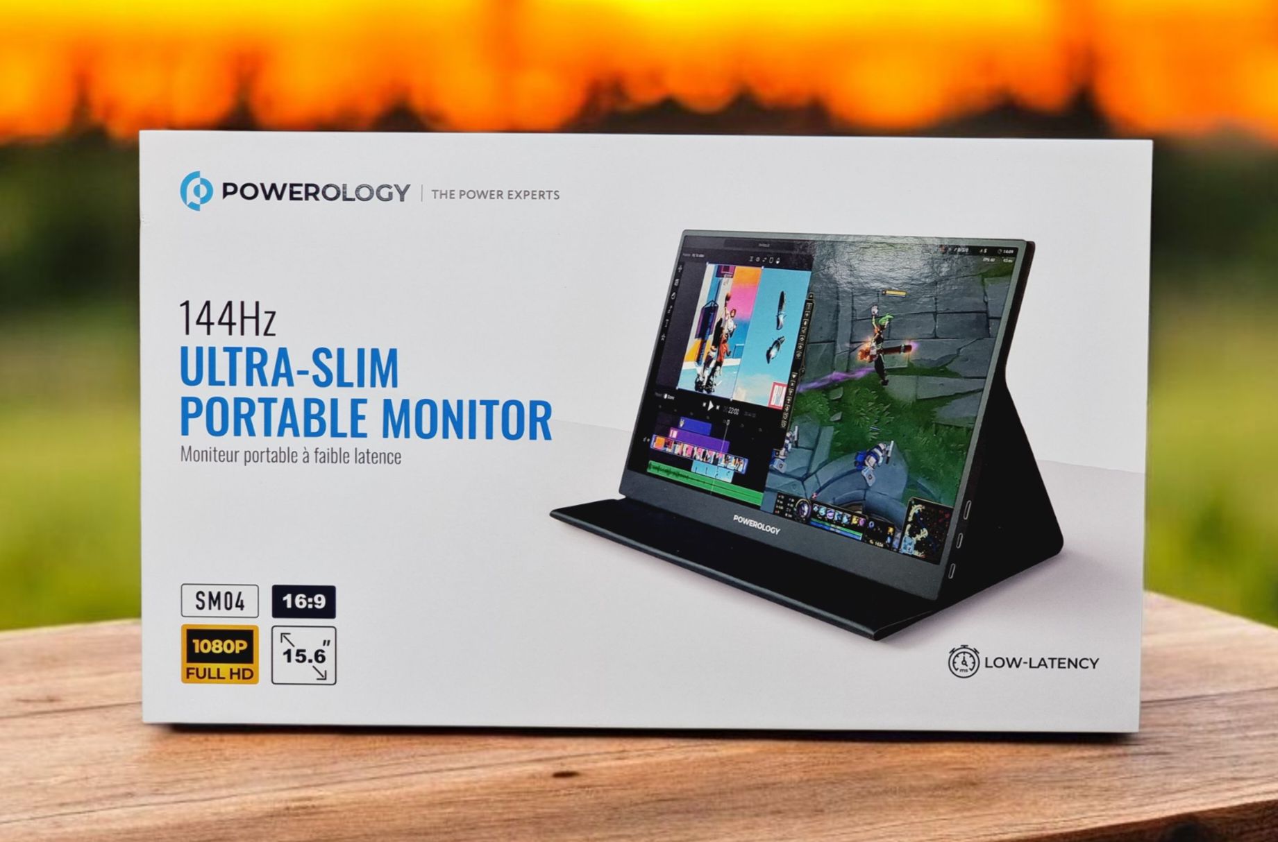 Powerology 15.6" Ultra-Slim Portable 144Hz Monitor - Image 5
