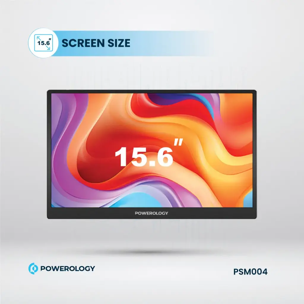 Powerology 15.6" Ultra-Slim Portable 144Hz Monitor - Image 3