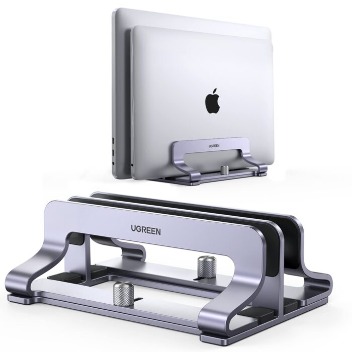 Ugreen Vertical Laptop Stand Dual-slot - Image 2
