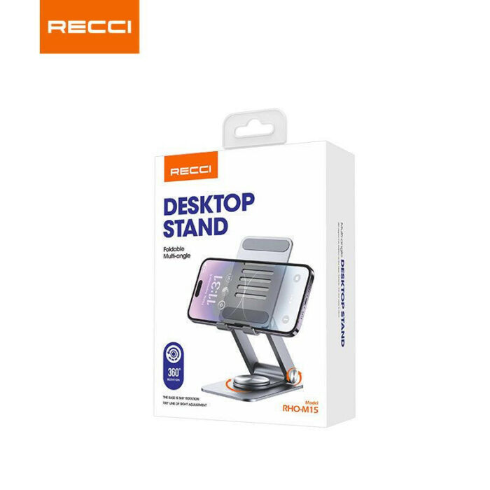 Recci M15 Desktop Stand 360 - Image 4