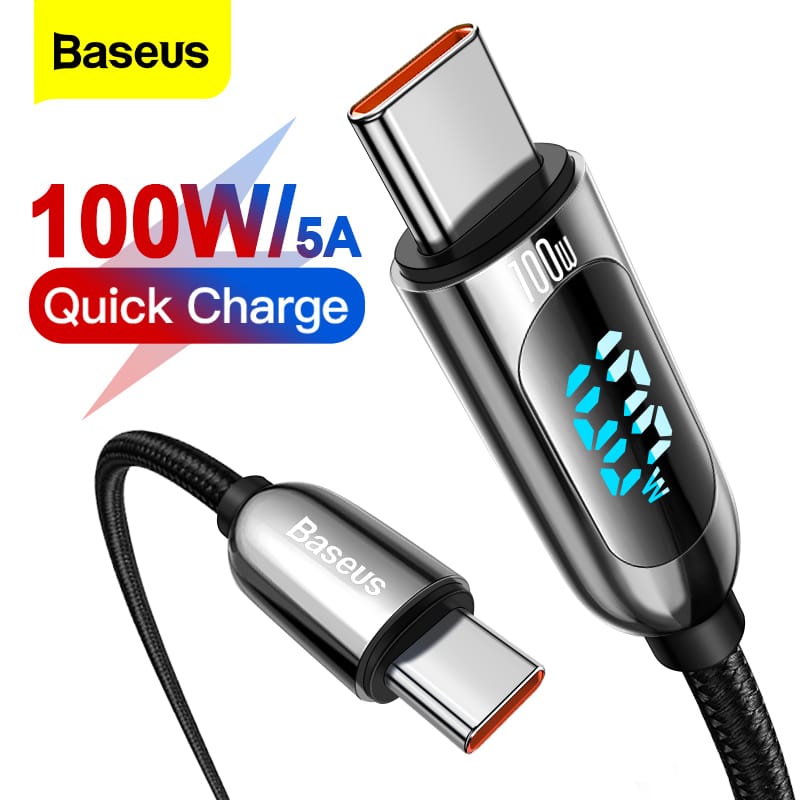Baseus Display 100W Cable USB-C - USB-C