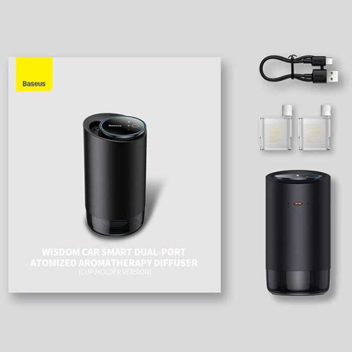 Baseus Wisdom Car Smart Dual-Port  Diffuser - Image 6