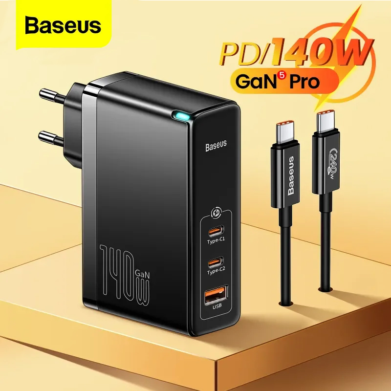 Baseus 140W Gan Pro 5 Charger