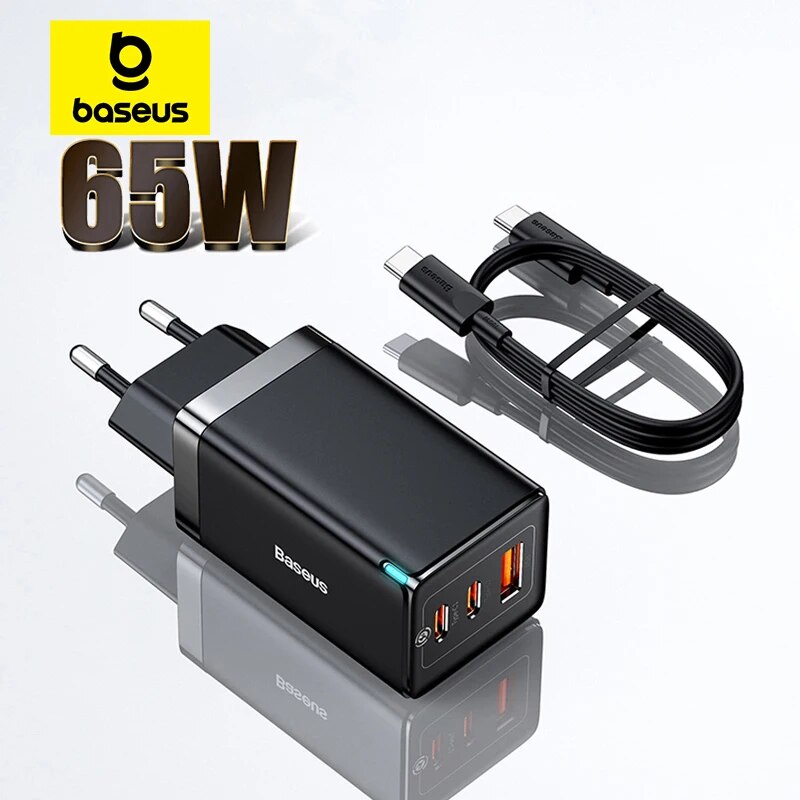 Baseus 65w Gan 5 Pro Charger