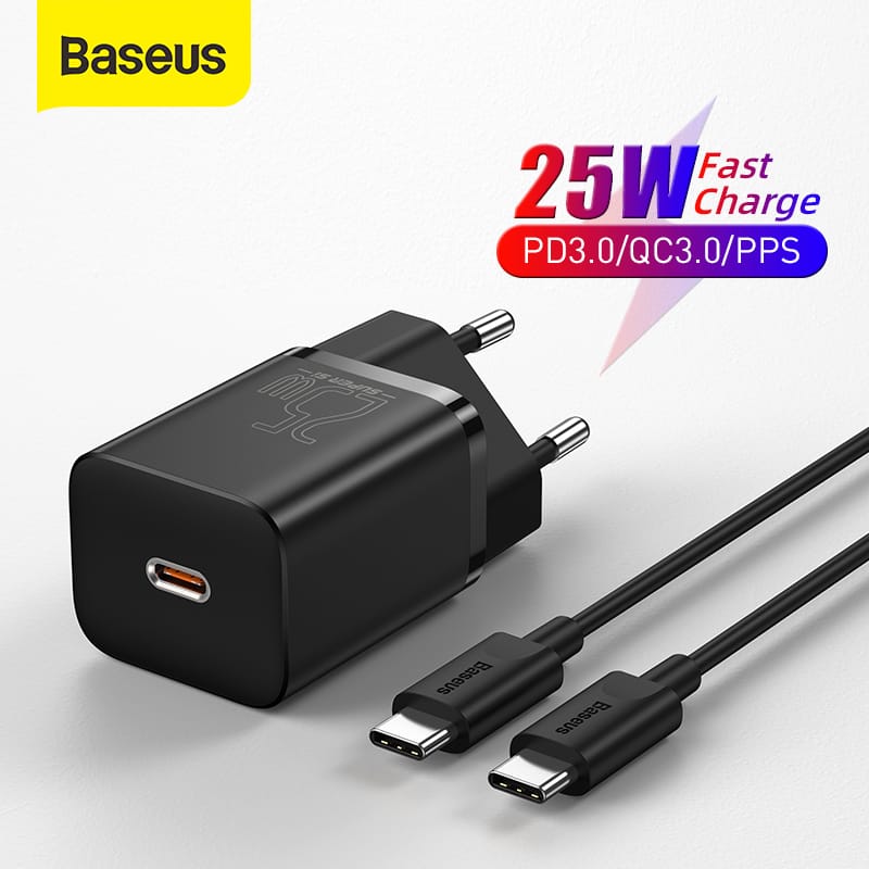 Baseus 25W Super Si Type-C PD Fast Charging
