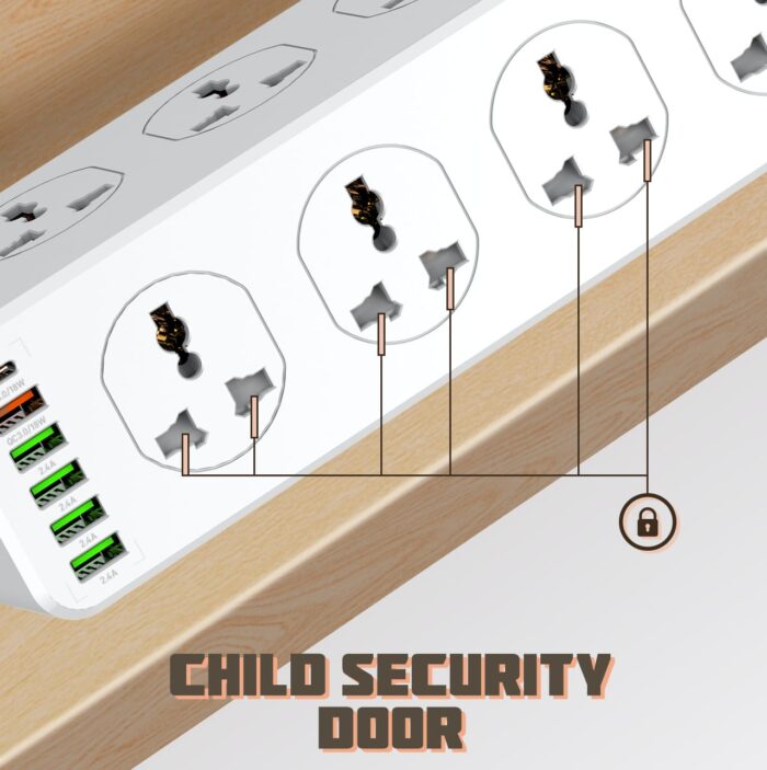 Ldnio SC10610 2500W 10 Sockets - Image 3