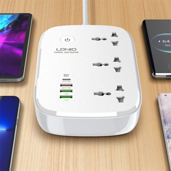 Ldnio SCW3451 Wfi Smart Power Strip - Image 2
