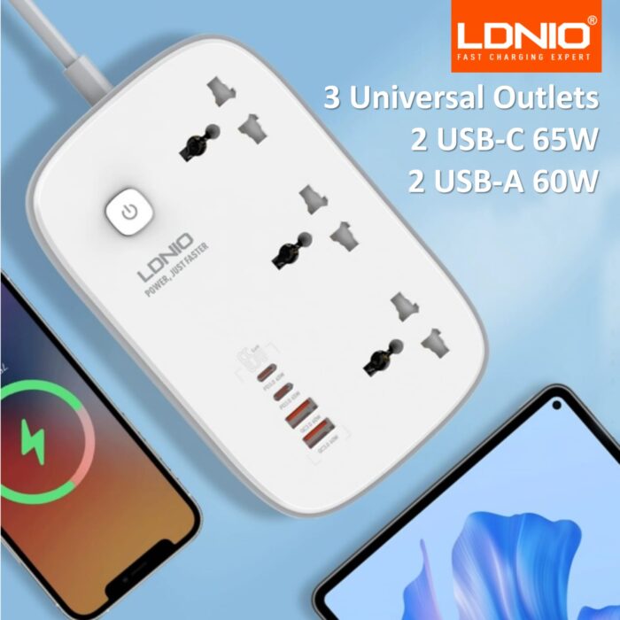 Ldnio SC3416 Power Strip - Image 4