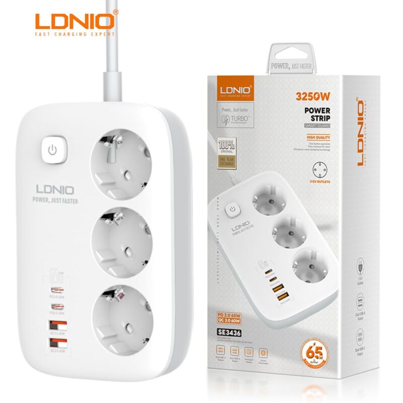 Ldnio SEW3436 Power Strip