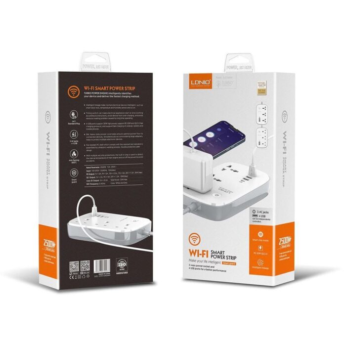 Ldnio SCW3451 Wfi Smart Power Strip - Image 6