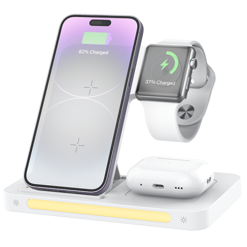 Recci 4 in 1 Wireless Folding Charger