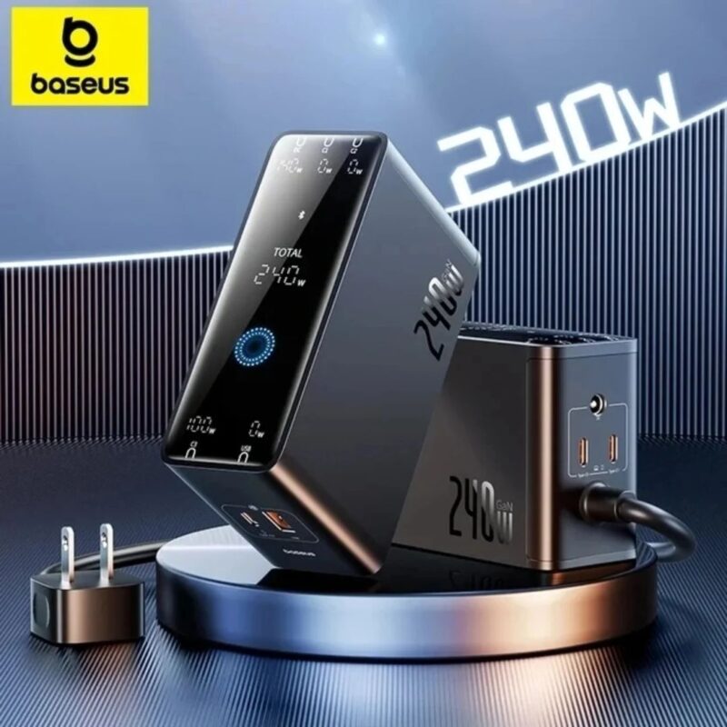 Baseus 240W Digital Gan Smart Charger