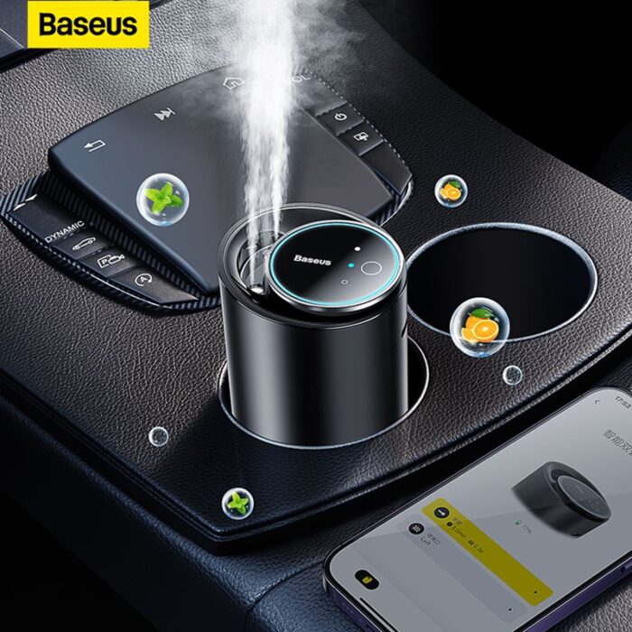 Baseus Wisdom Car Smart Dual-Port  Diffuser - Image 5