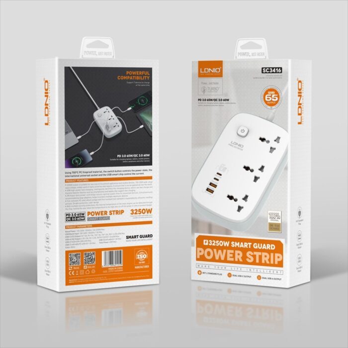 Ldnio SC3416 Power Strip - Image 8