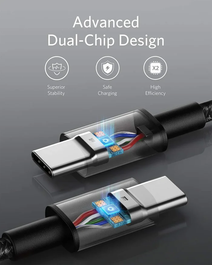 Anker USB C to USB C Cable 60W - Image 3