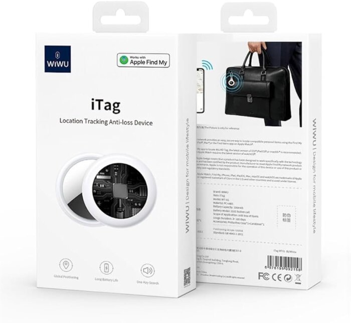 Wiwu iTag Location Tracking Anti-loss Device - Image 6