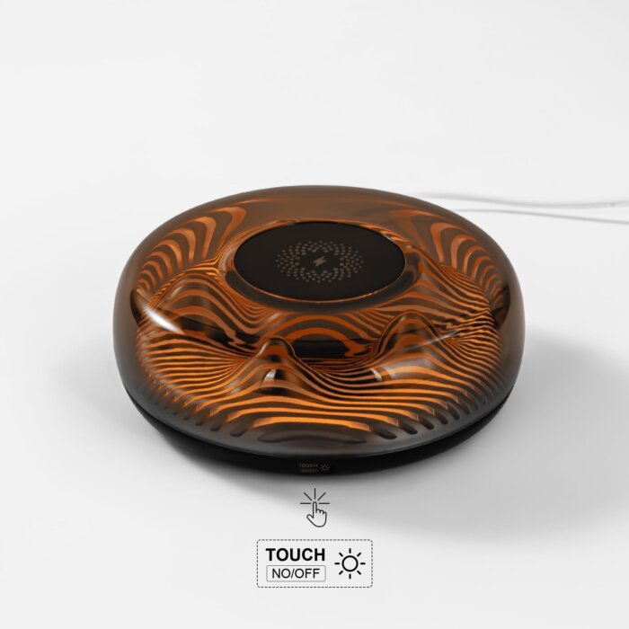 Recci Mars Series Wireless Charger Atmosphere Lamp 15W - Image 5