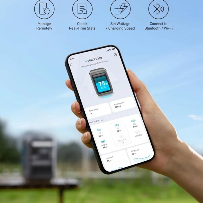 Anker Solix C300 Portable Power Station - Image 4
