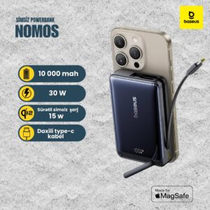 Baseus Power Bank Magnetic  Qi2 30W 10000mAh