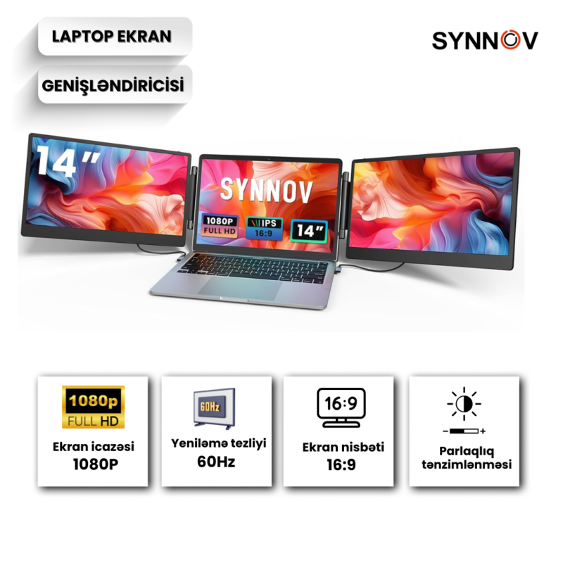 Synnov screen laptop monitor extender