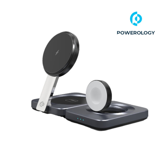 Powerology Qi2-15W Magsafe 3in1