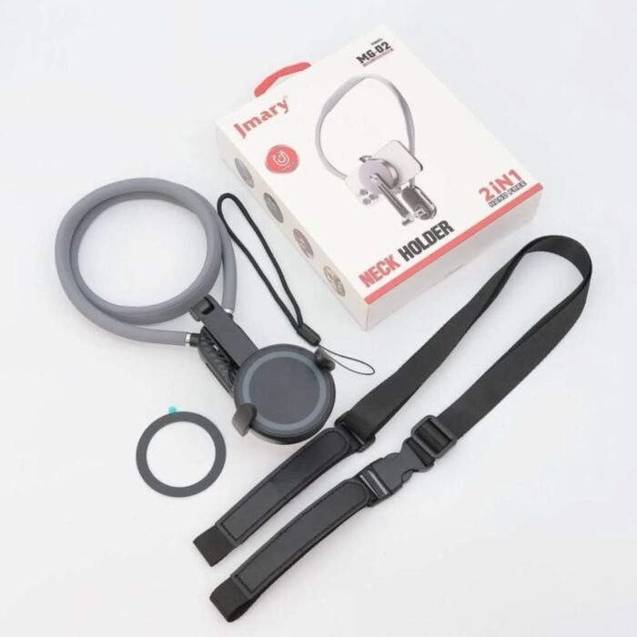 Jmary  2 in 1 Magnetic Neck Phone Holder - Image 4