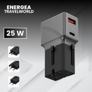 Energea Travel World Adapter 25