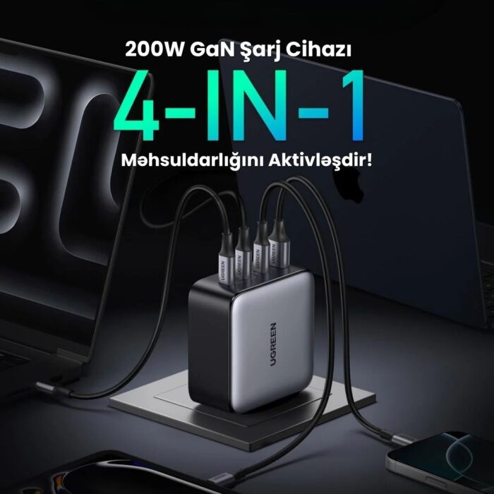 Ugreen 200W GaN Charger - Image 2