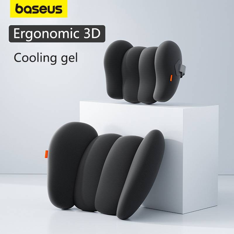 Baseus Car Headrest Neck Waist Pillow Cooling Gel