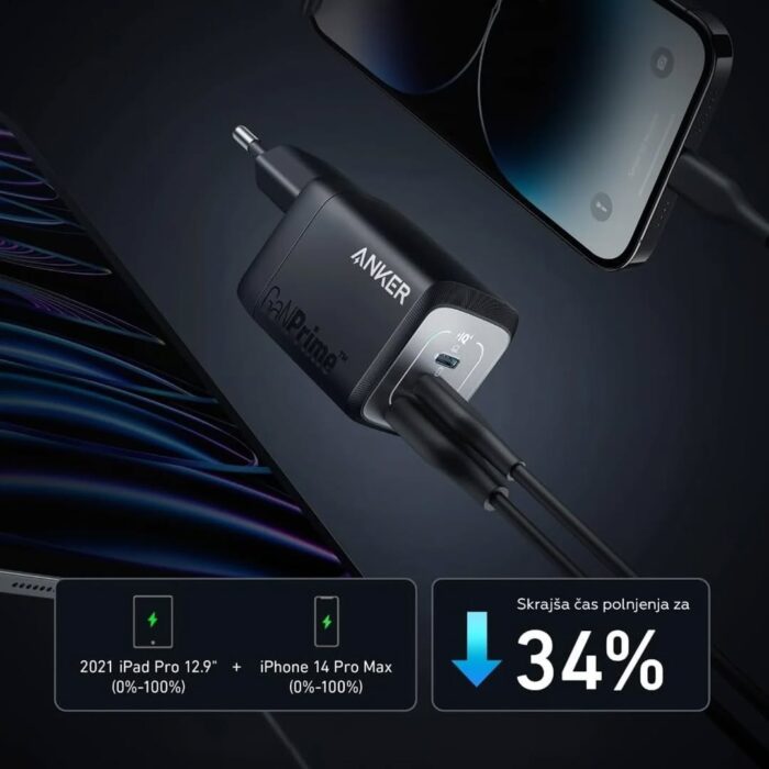 Anker Prime 67W GaN Wall Charger (3 Ports) - Image 3