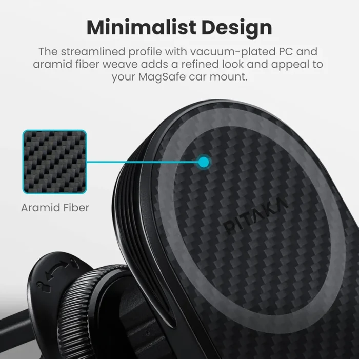 Qi2 MagSafe Car Mount Charger | PITAKA - Image 5