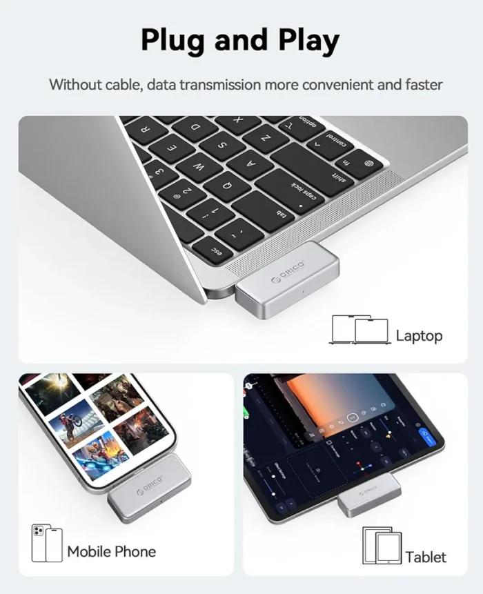 Orico FlashPod 1TB Portable SSD Up to 2000MB/s - Image 5