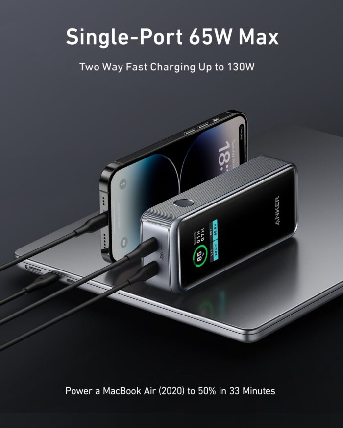 Anker Prime 12.000mAh Powerbank 130W - Image 2