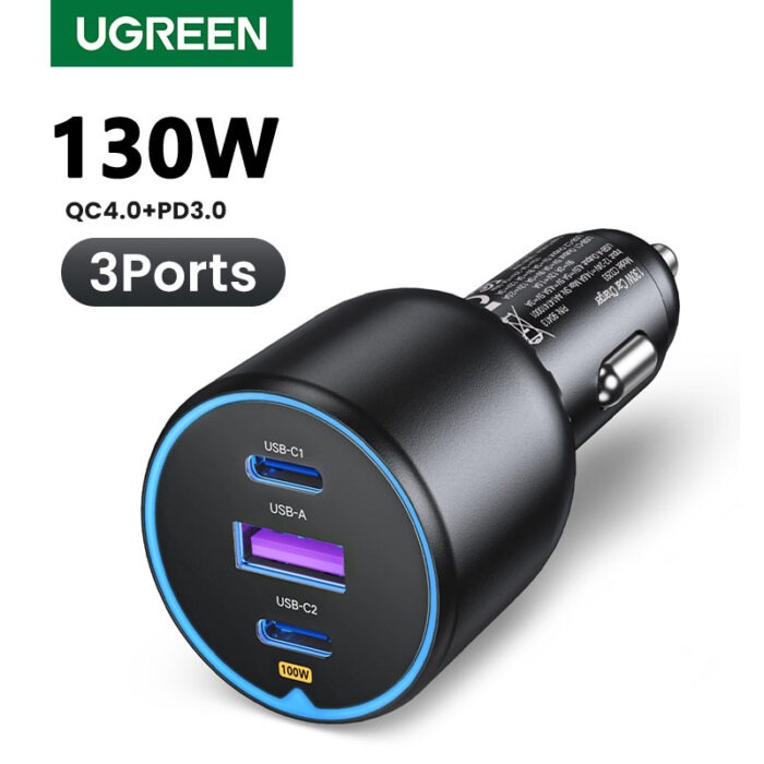 Ugreen 130W USB-C Car Charger