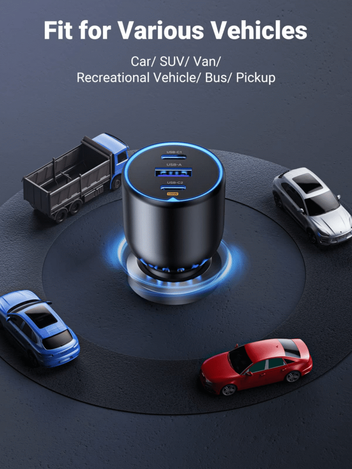 Ugreen 130W USB-C Car Charger - Image 3