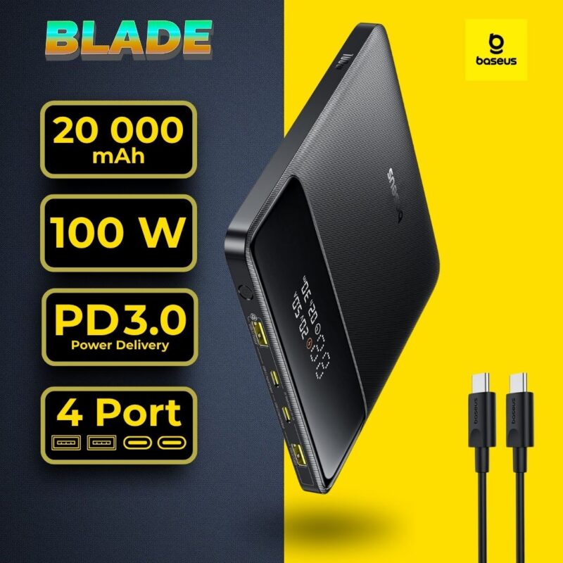 Baseus Blade H1 Power Bank 20000mAh 100W