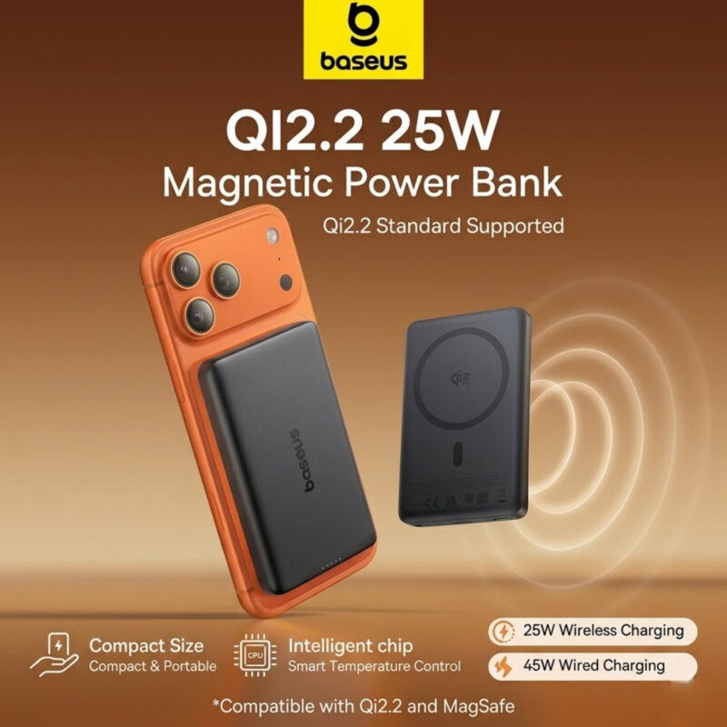 Baseus Picogo MagSafe Power Bank, Qi2.2 25W