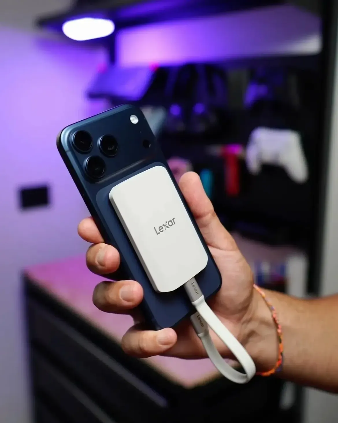 Lexar 1TB ES5 External SSD, 2000MB/s - Image 2