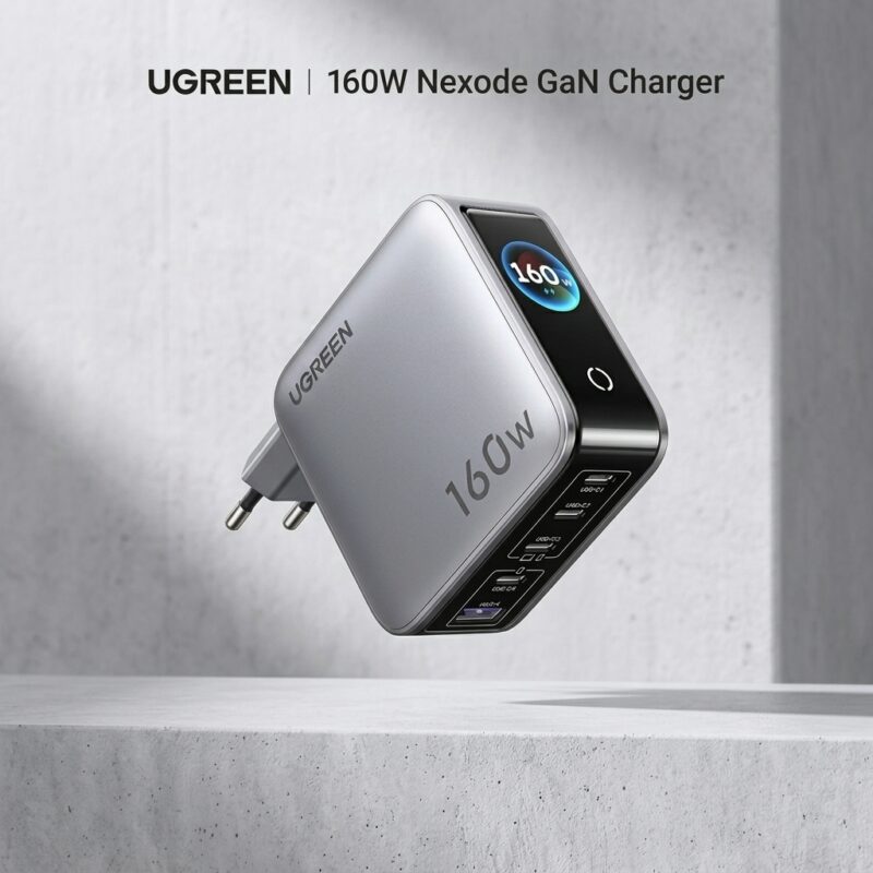 Ugreen Nexode Pro 160W Smart Display Charger